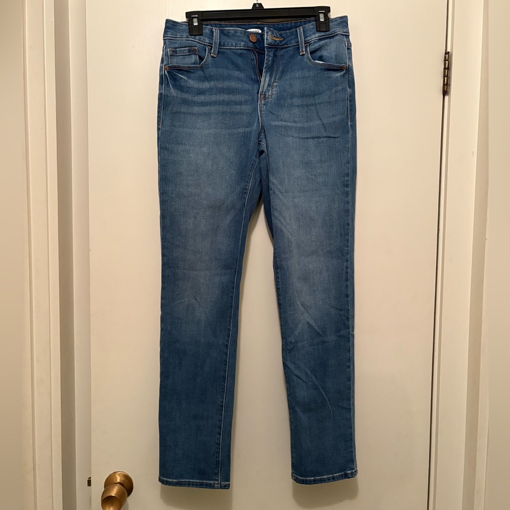 Old Navy Power Slim Straight Jeans - Picture 2 of 5